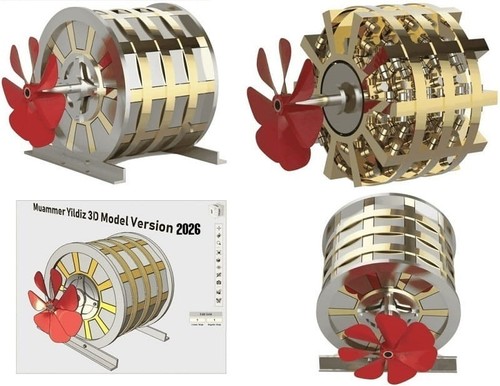 Yildiz magnetmotor selber - yildiz,