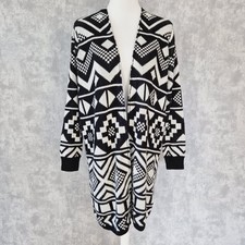 Lange Strickjacke Cardigan