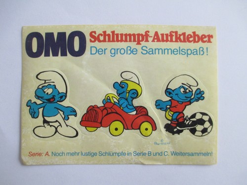 Omo und die schlümpfe - omo,