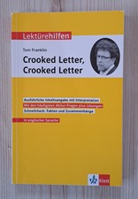 Lektürenhilfe zu Crooked Letter Crooked Letter  | Abitur