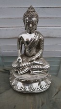 BUDDHA 21CM MESSING POLIERT