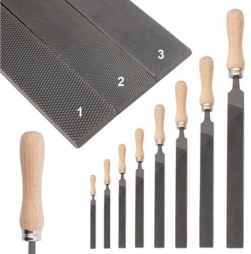 Flacher metallfeilen - flacher,