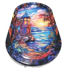 Serviertablett oval bedruckt