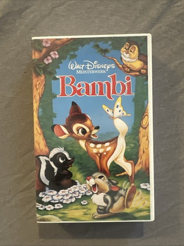 Bambi vhs kasette - kasette,