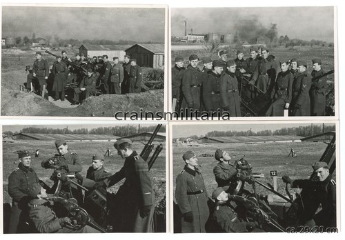 Orig foto heeresflak - 4x,