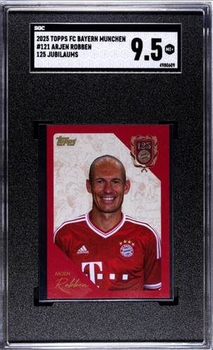 Arjen robben 121 topps 125 - arjen, #121