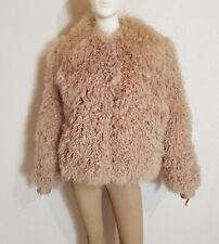 Patrizia Pepe Echtfell Jacke Pelzjacke Mongolian - Lederjacke Feminin edel