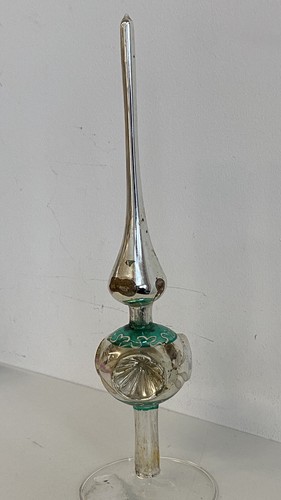 Alte christbaumspitze silber - alte,
