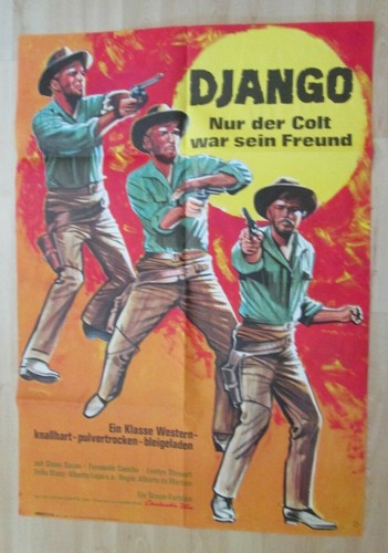 Filmplakat django nur der - filmplakat,