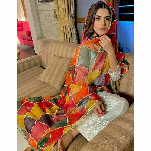 Damen phulkari dupatta ethno - damen,