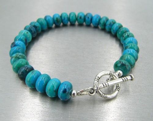 Elegant chrysokoll armband - chrysokoll,