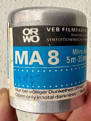 Original orwo microfilm - orwo, ma