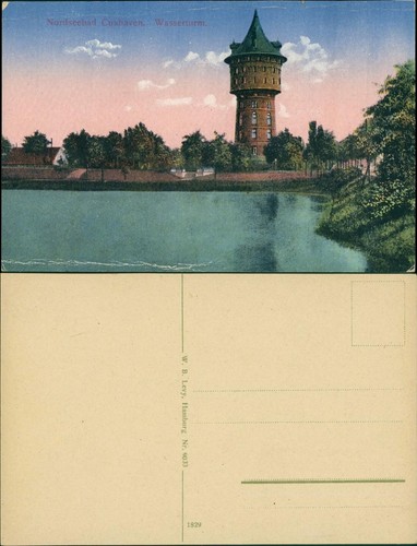 Ansichtskarte cuxhaven - ansichtskarte,