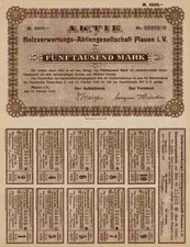 Holzverwertungs 1923 plauen - holzverwertungs,