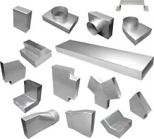 Flachkanalsystem Abluftkanal Flachkanal Verbinder Kniestück Reduktion Flachkanal