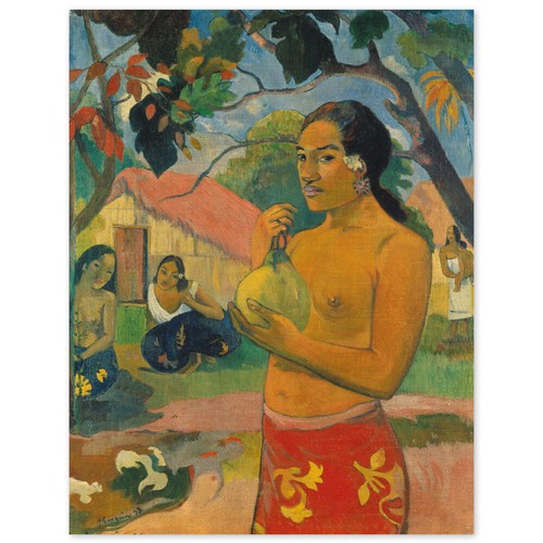 Paul gauguin frau die - die, eine