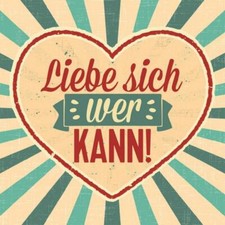 Kühlschrankmagnet Magnet Sticky Jam "Liebe sich" 