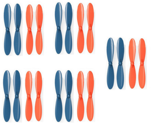 Drone nano h107r blue orange - h107r,