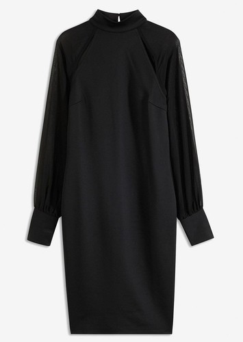 Midikleid mit cutouts - midikleid,