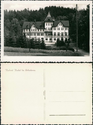 Postcard schluckenau šluknov - postcard,