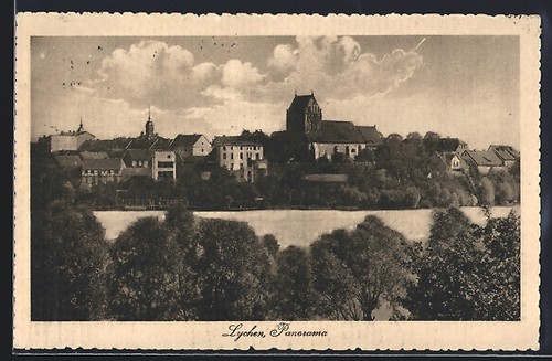 Lychen ortspartie fluss - ortspartie, am