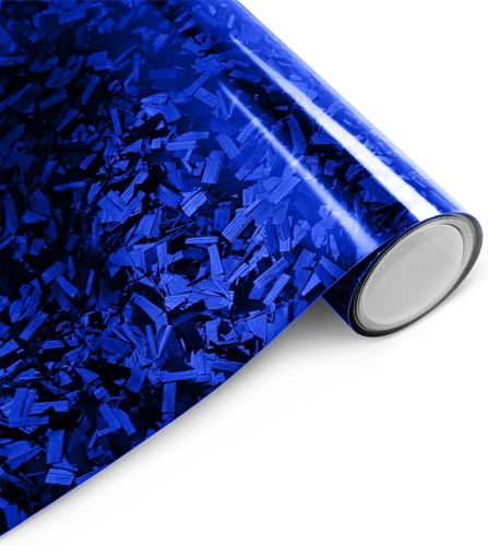 Carbon folie blau 150 30cm - folie,