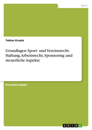 Grundlagen sport und - sport-,
