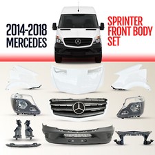 Neu für Mercedes Sprinter W906 2014-2018 Vordeseite Karosserie Satz (LACKIERT)