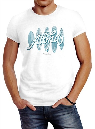 Herren shirt aloha surf - herren, t-shirt