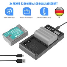 2pcs 2200mAh EN-EL3e Akku Für