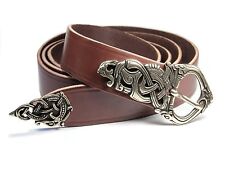 Wikinger Gürtel braun 165 x