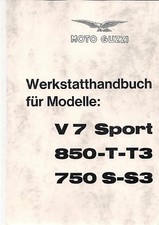Moto Guzzi Werkstatthandbuch /