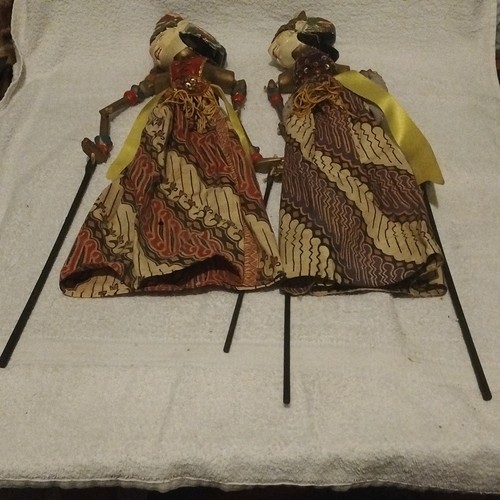 Vintage paar wayang golek - paar,
