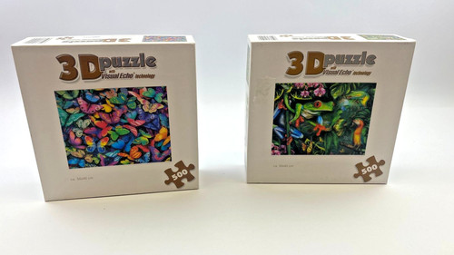 Puzzle set 2x500 teile - puzzle,