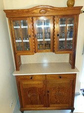 Omas Küchenschrank (Antik) aus Wohnungsauflösung