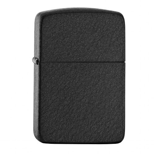 Feuerzeug zippo black crackle - feuerzeug,
