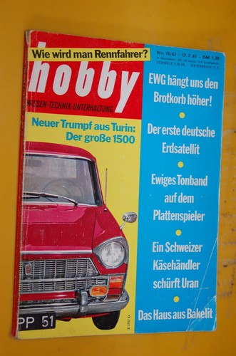 Hobby magazin 1963 - magazin, 1963-15