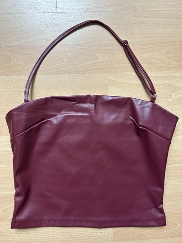 Damen top bordeauxrot - bordeauxrot, m