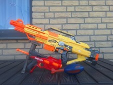 Nerf Stampede Ecs + Mega Hotshock + Wurfpfeil