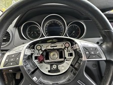 Mercedes W166 W212 W246 W463 W204 C B G ML E Klasse GLE Leder Lenkrad Alcantara