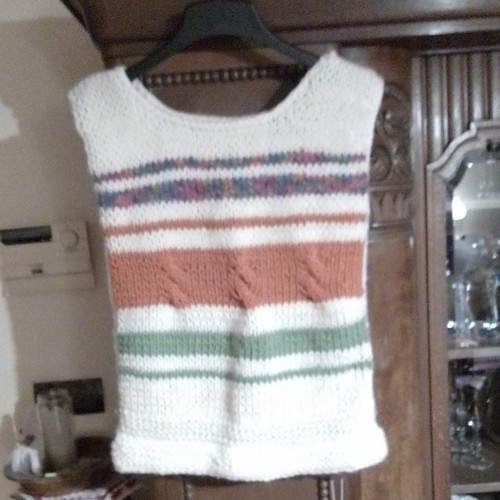 Damen strickweste 100 wolle - damen, 100%