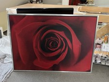 Rosenbild; 140x100x3; drei kleine Macken am oberen Rahmen