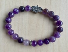 Amethyst edelstein armband - amethyst,