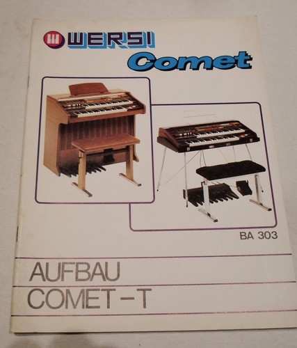 Wersi aufbauanleitung comet - wersi,