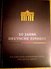 8 Sonderprägungen  20 Jahre
