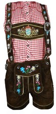 Trachten lederhose damen kurz - lederhose,