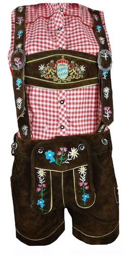 Trachten lederhose damen kurz - trachten,