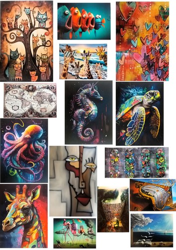 Leinwand bild kunstdruck - leinwand,