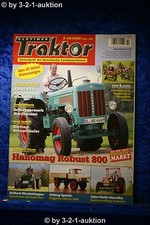Oldtimer Traktor 9-10/08 Hanomag Robust 800 Zetor 5er Lindner Beilhack Unimog