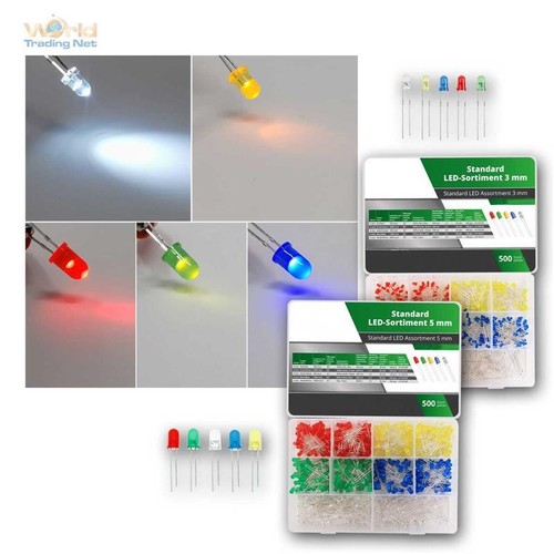 Led sets 3mm 5mm mit - 3mm,
